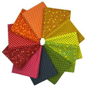 Dazzle Dots Citrus Bundle - Choose Half Yards or Full Yards