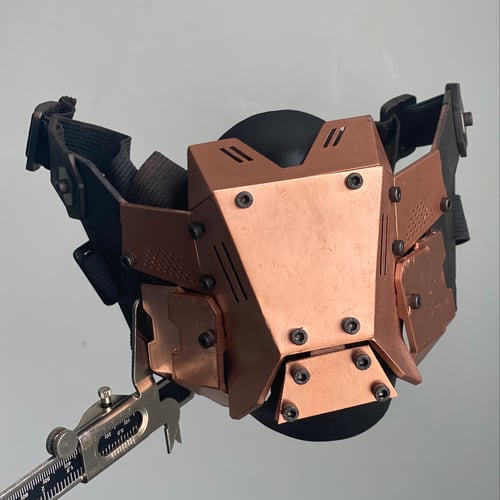 Image of Copper Tactical Half Mask • Boyd ⚙️ Designs