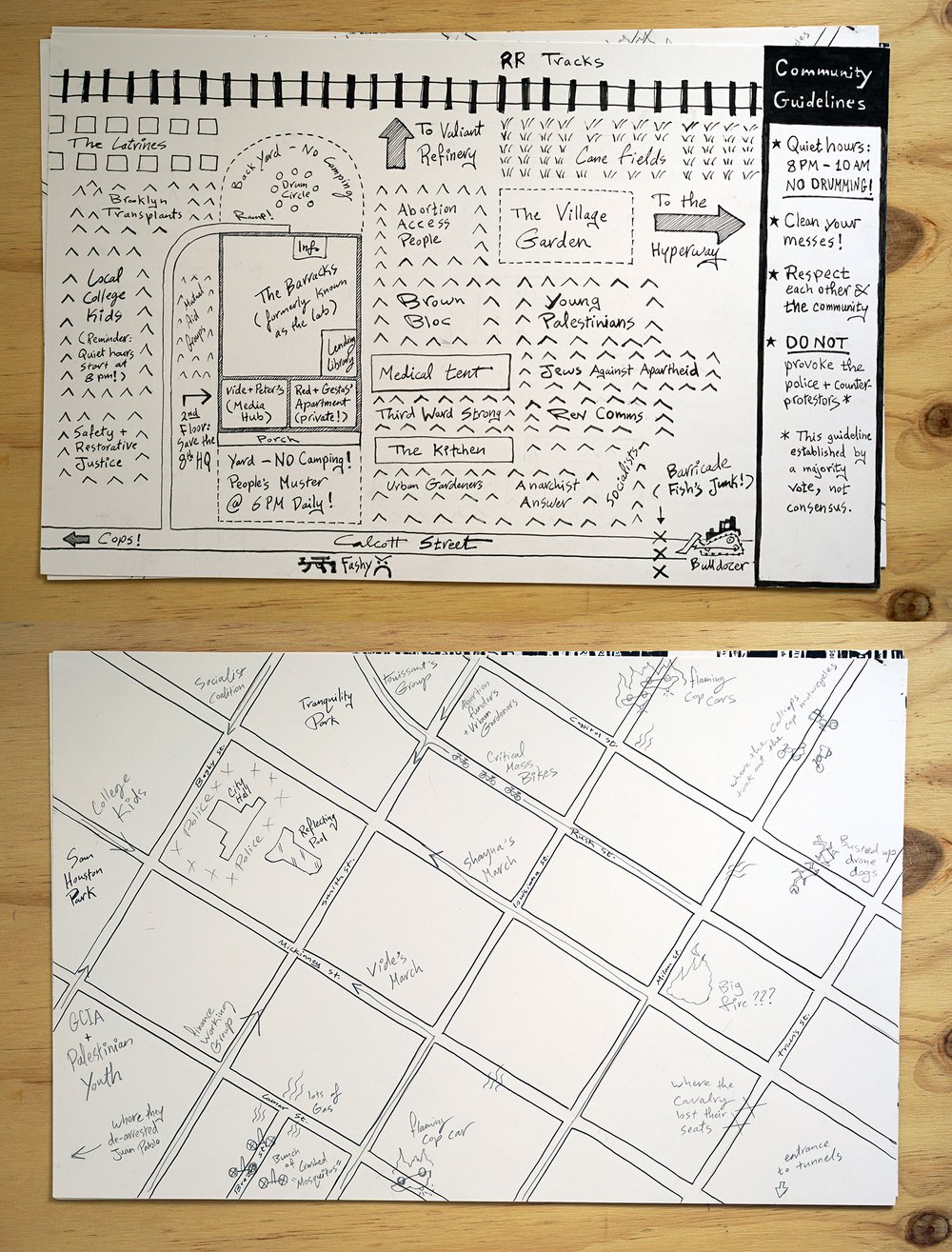 The Free People's Village Original Art Bundle