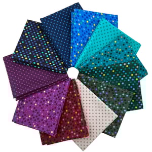 Dazzle Dots Jewel Bundle - Choose Half Yards or Full Yards