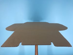 Image of Burlington Recording 10.5" x 1/4" Cardboard Sleeve Storage Box for Reel To Reel Tape on Pancake/ Hub