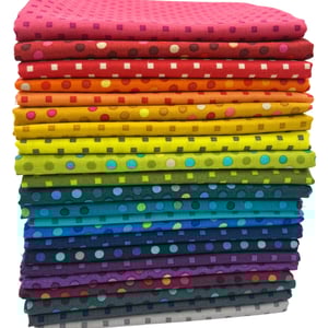 Dazzle Dots Jelly Roll - 2 1/2" Strips