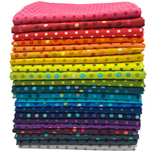 Dazzle Dots Layer Cake 10" x 10" Squares