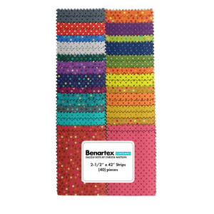 Dazzle Dots Jelly Roll - 2 1/2" Strips
