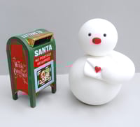🌟❤️  Standing Snowmen Letter to Santa w/ Mailbox❤️🌟-Web Exclusive