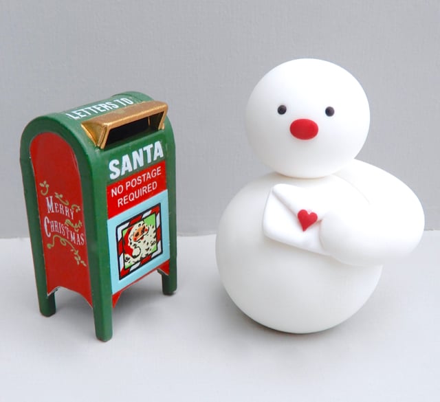 Image of 🌟❤️ New 2023 Standing Snowmen Letter to Santa w/ Mailbox❤️🌟-Web Exclusive