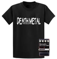 Image 2 of DEATH METAL Tee - Based on the old DOD Death Metal pedal logo