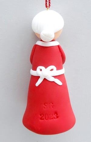 Image of 🤶🏻🤶🏽🤶🏿❤️ Mrs. Claus Ornament❤️🤶🏿🤶🏽🤶🏻