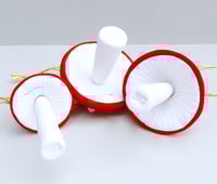 Image 2 of 🍄  Glittery Mushroom with Crystal Accents - 3 Styles to Choose From🍄