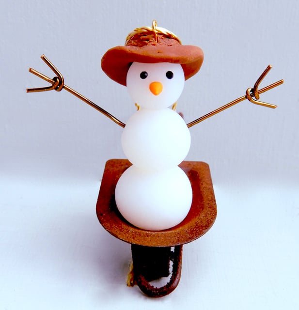 Image of 🧤⛄️Wheelbarrow Snowman - Limited Edition⛄️🧤