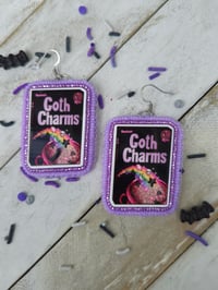 Image 1 of Goth charms earrings