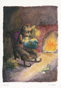 Image 1 of "Mending Old Friends" - Limited Edition Art Print