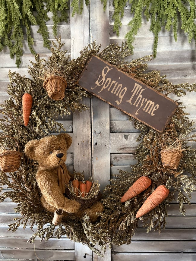#3- Spring Thyme Wreath