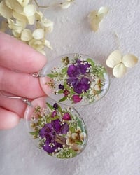 Image 3 of Sunny Coast Personalized Resin Flower Earings Workshop 