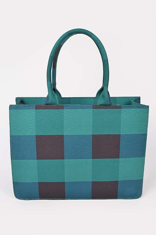 Image of 3PACK MIX BOSS BABE CHECKER TOTE