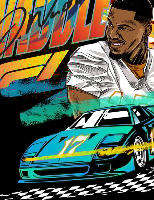 Image of J-Dubb Faster than F1 90's Inspired Tshirt