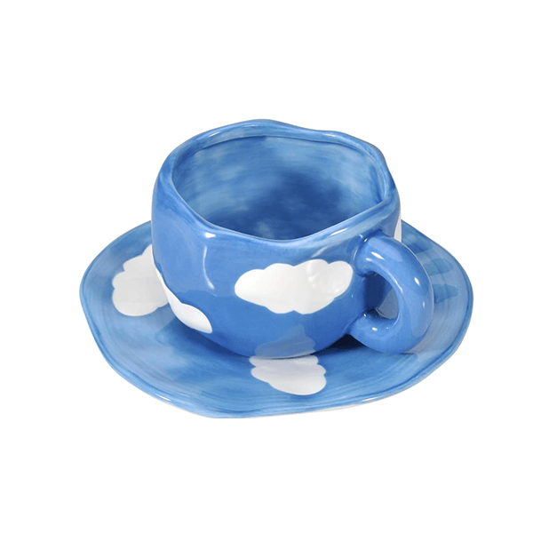 Image of Cloud Mug and saucer