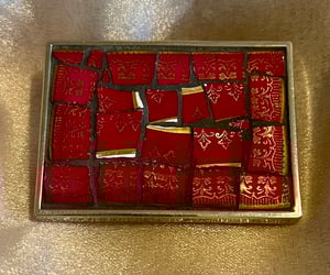 Image of 'Moulin Rouge' Statuesque 138 Mosaic Belt Buckle