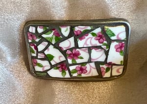 Image of 'Don't stand so close to Me' Arabesque 190 Mosaic Belt Buckle