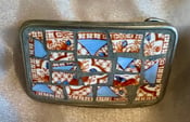 Image of 'I just want to Talk' Arabesque 331 Mosaic Belt Buckle