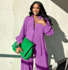 Elegant Pleated Set