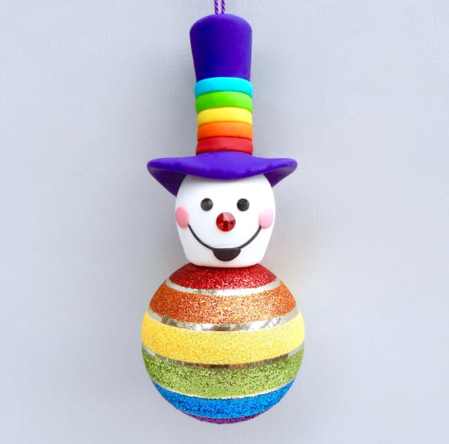 Image of 🌈Rainbow Glass Snowmen 🌈-Web Exclusive