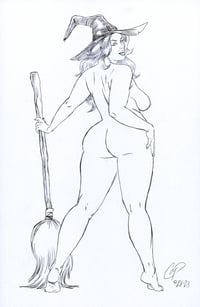 Image 1 of BIG WITCH Original sketch