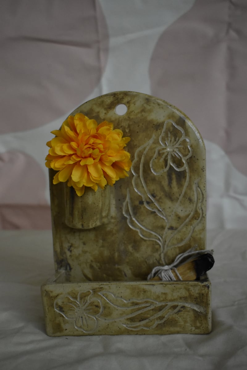 Wall Hanging Altar A Painted&Plain