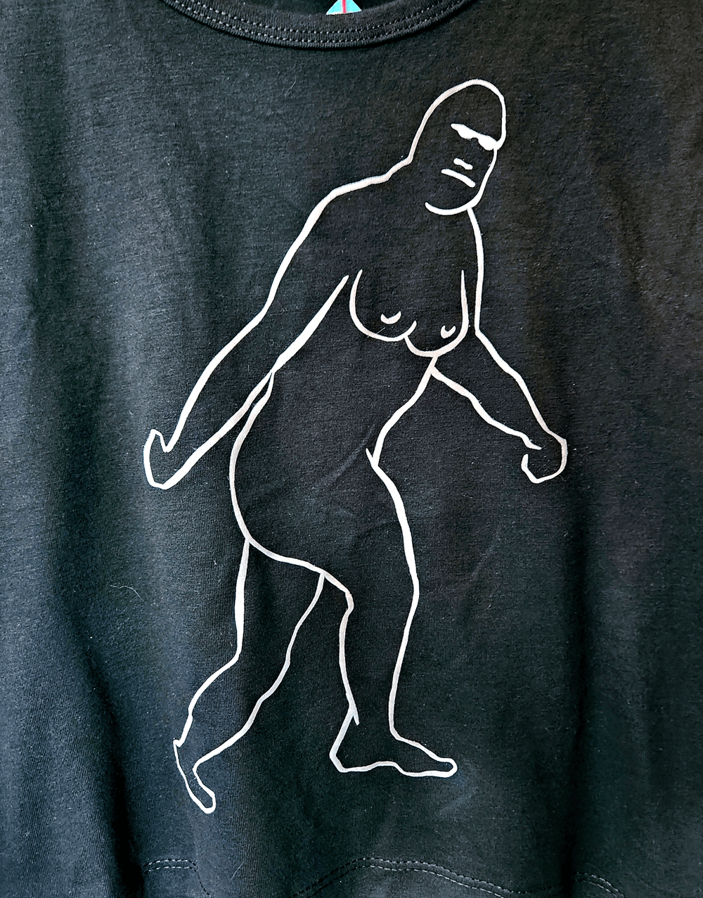 Image of Big Titty Bigfoot X-Files Femme Crop Tank