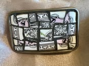 Image of 'Wedding Belles' Arabesque 179 Mosaic Belt Buckle