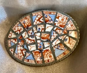 Image of 'French's Forest' Romanesque 278 Mosaic Belt Buckle