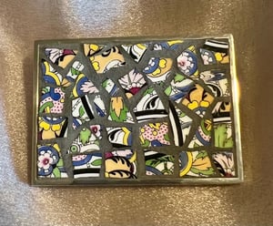 Image of 'I Love My Car' Statuesque 175 Mosaic Belt Buckle