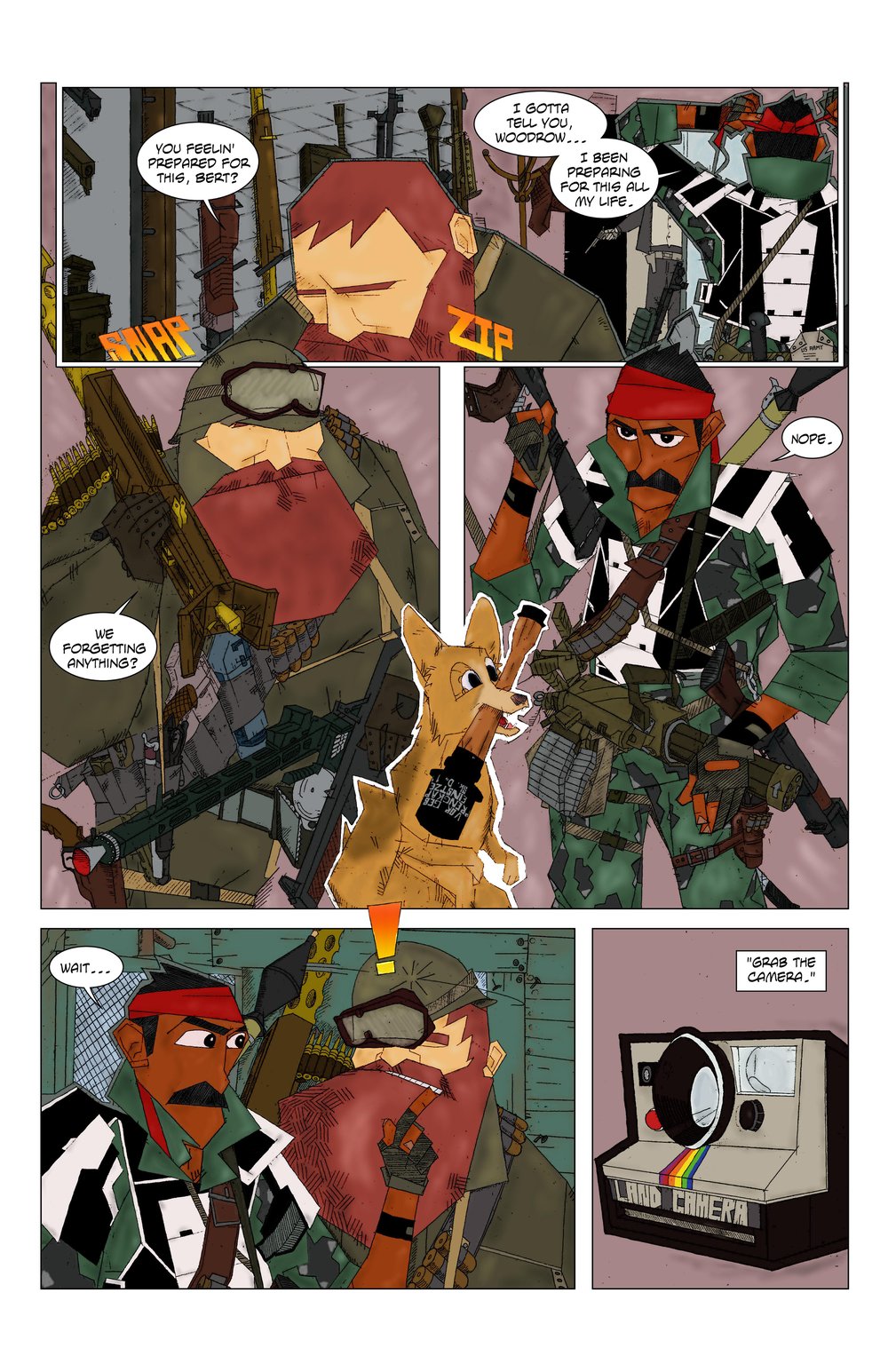 Bert and Woodrow's Last Adventure #1 Preview Edition