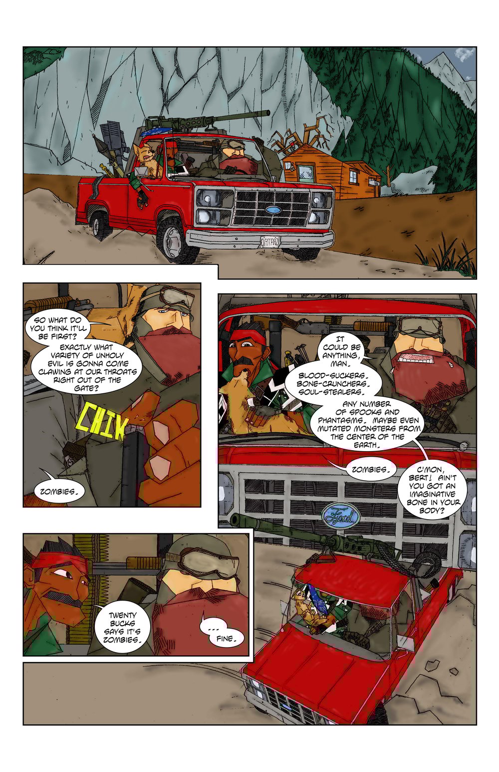 Bert and Woodrow's Last Adventure #1 Preview Edition