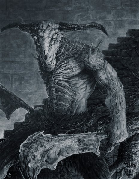 Image of Capra Demon (2023) - PREMIUM FINE ART PRINT