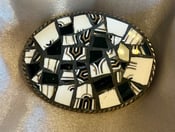 Image of 'Jigsaw' Romanesque 298 Mosaic Belt Buckle