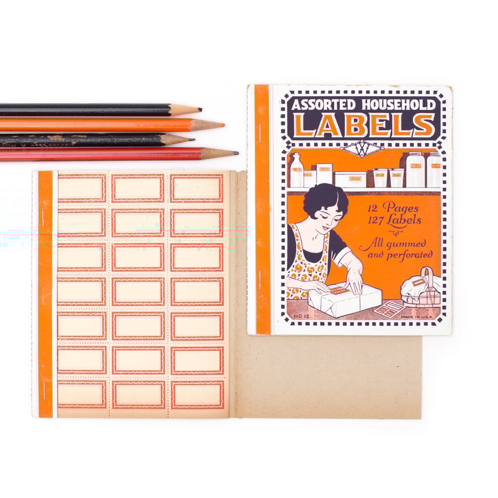 Image of Household Labels Booklet