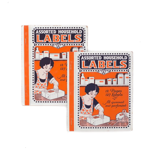 Image of Household Labels Booklet