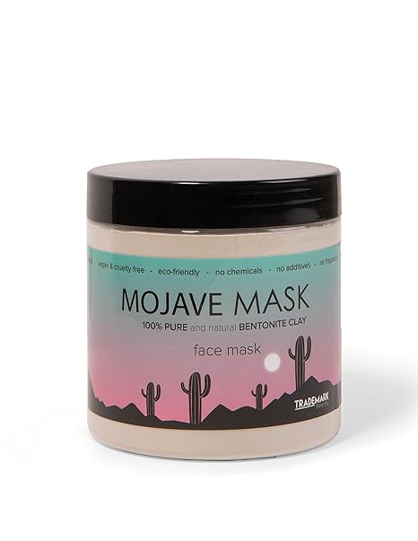 Image of Babe Waves Trademark Beauty Mojave Mask, Clay Face Mask
