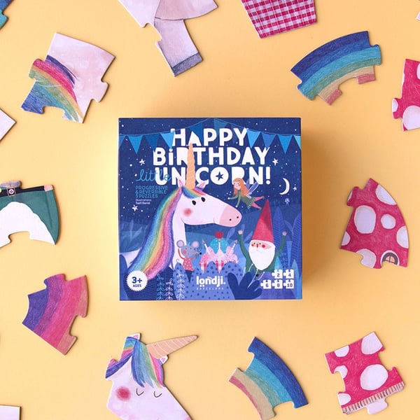 Image of Puzle A Happy Birthday Unicorn!