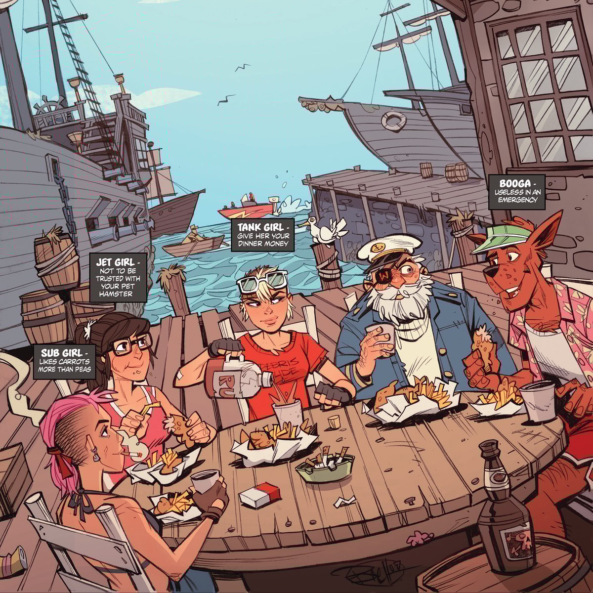 Image of Lords of Hazelwood - A Tank Girl Children's Book