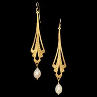 Image 4 of LA SIRÈNE Earring Black Pearl