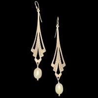 Image 5 of LA SIRÈNE Earring Black Pearl