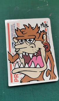 Image 2 of Taz Underbite Sticker