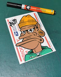 Image 2 of OG Beanie Underbite Sticker