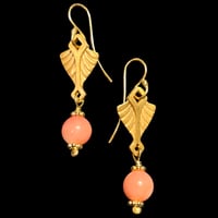 Image 3 of LA SIRÈNE Petite Earring Hook - Big White Pearls