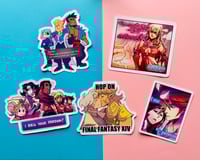 Image 2 of FF Series Vinyl Stickers 