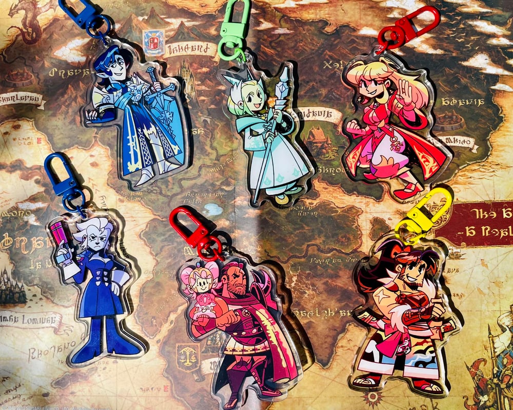 FFXIV Eorzean Alliance + Friends Charms 