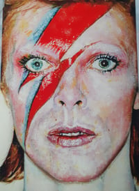 'Bowie' giclee  print A3