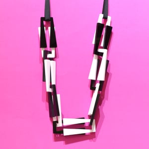 Image of Chunky Monochrome Chain Necklace
